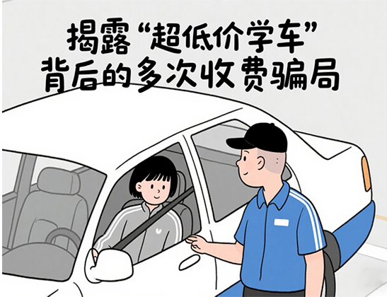 警惕！暑期學(xué)車(chē)一 “低價(jià)陷阱”